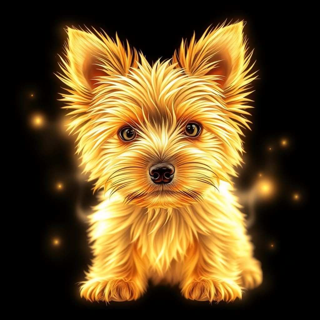 Golden Yorkie