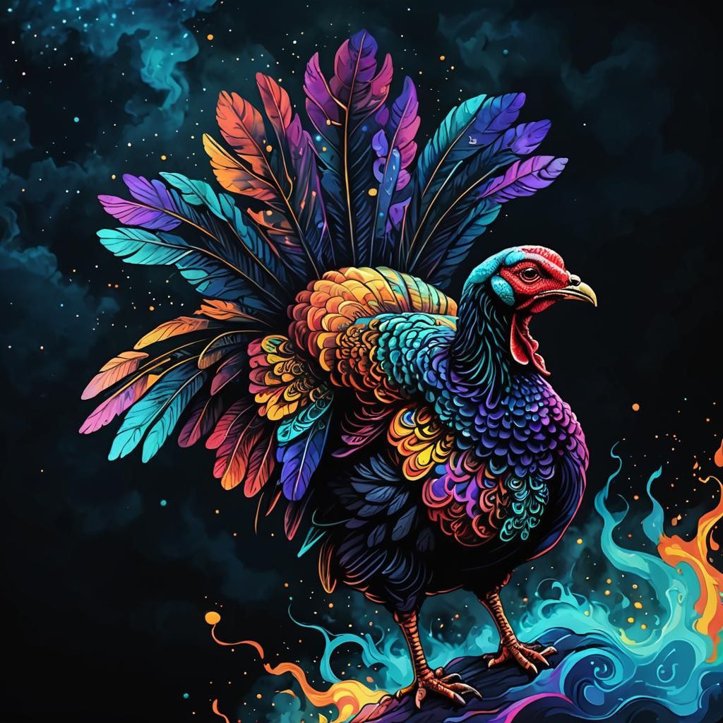 "A FANTASTICAL TURKEY