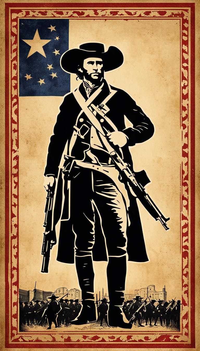 Texas Revolutionary Poster Art