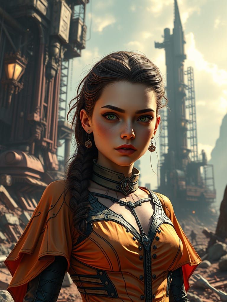 Harkonnen Aristocrat Reigns Amidst Dystopian Wasteland