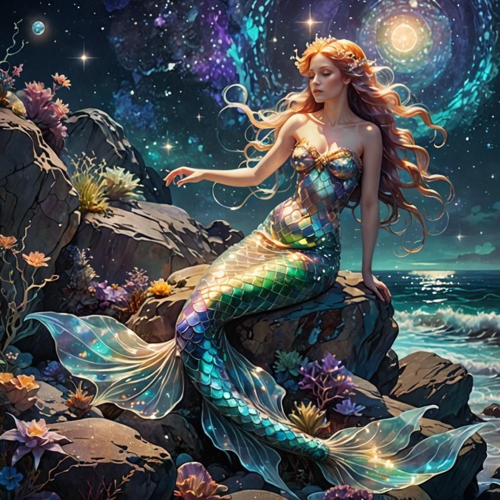 Romantic mermaid #3