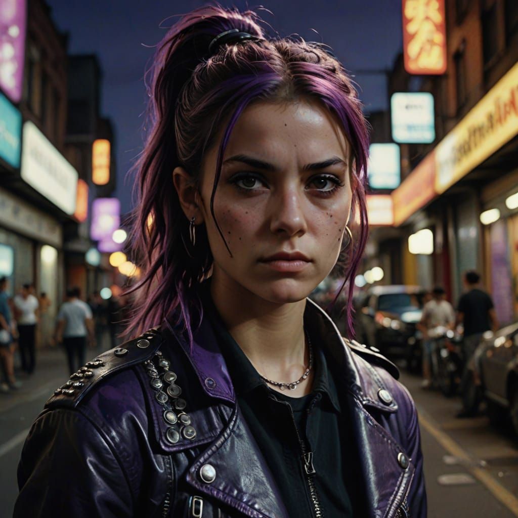 Australian Assassin in Punk Streetwear: Hyperrealistic Film ...