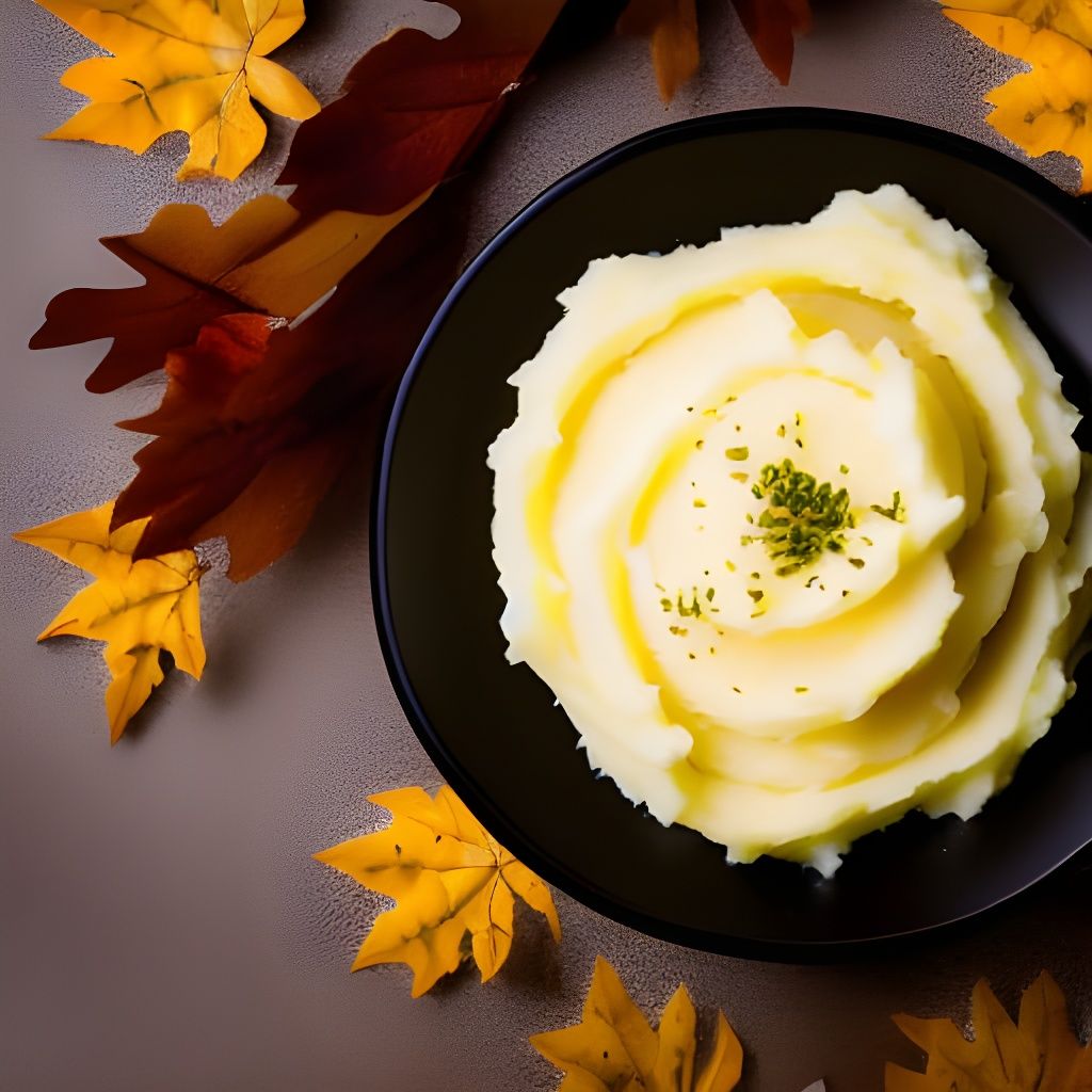 Thanksgiving Mashed Potatoes in Professional Photography
