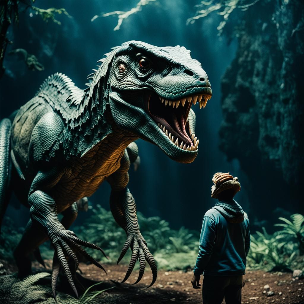 Cinematic Film Still: Ready to Create