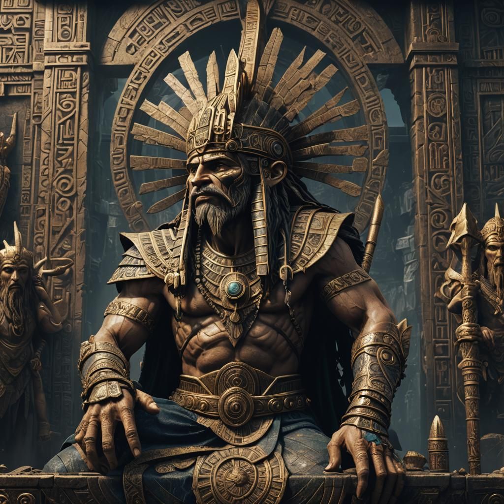 The Sumerian God Enki