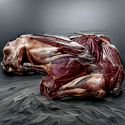 Detailed Close-Up of Fresh Raw Meat