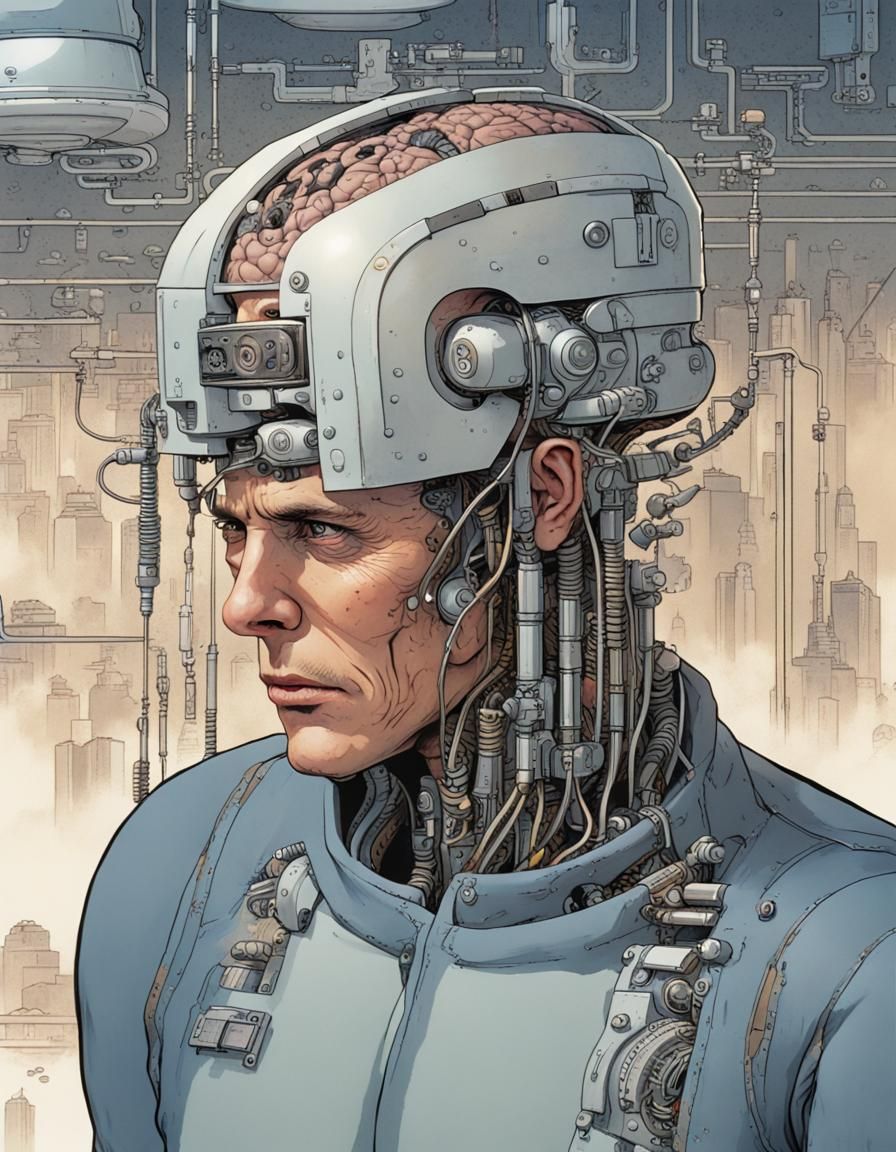 Lobot of Cloud City with Cybernetic Implant
