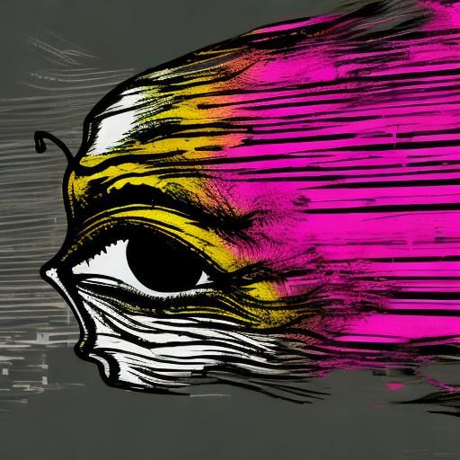 Glitch Style Red Rose with Digital Distortion Effects