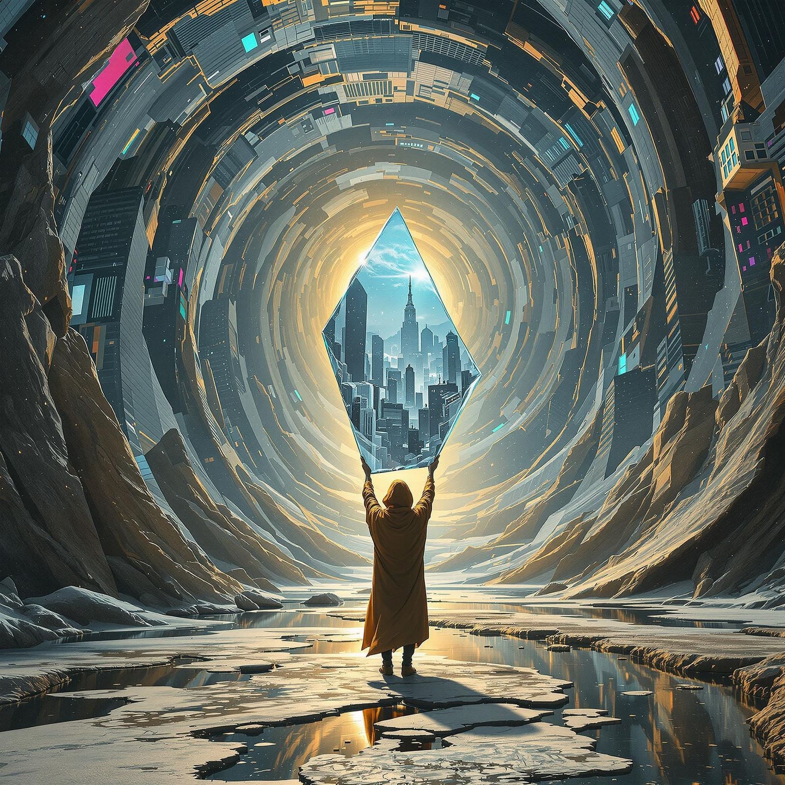 Fractured Metropolis in Fever Dream Realms