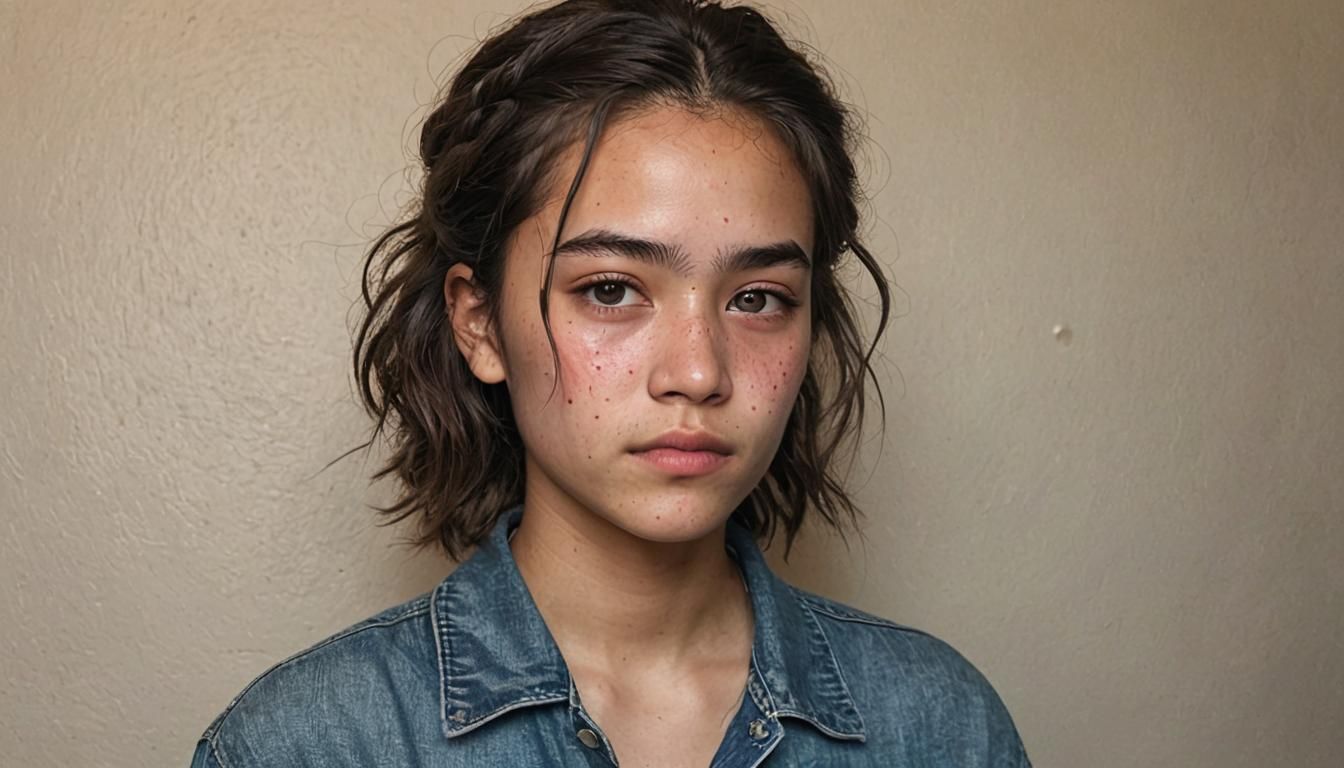 Emotional Portrait Inspired by Animated Art