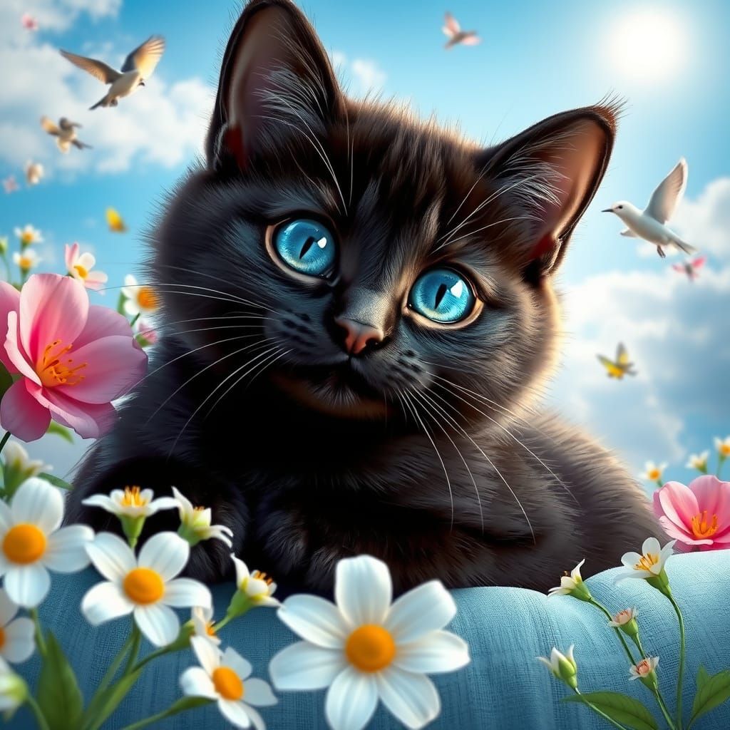 Réglisse, mon adorable chaton