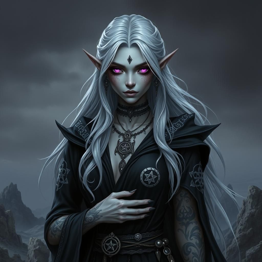 Shadar-Kai Sorceress