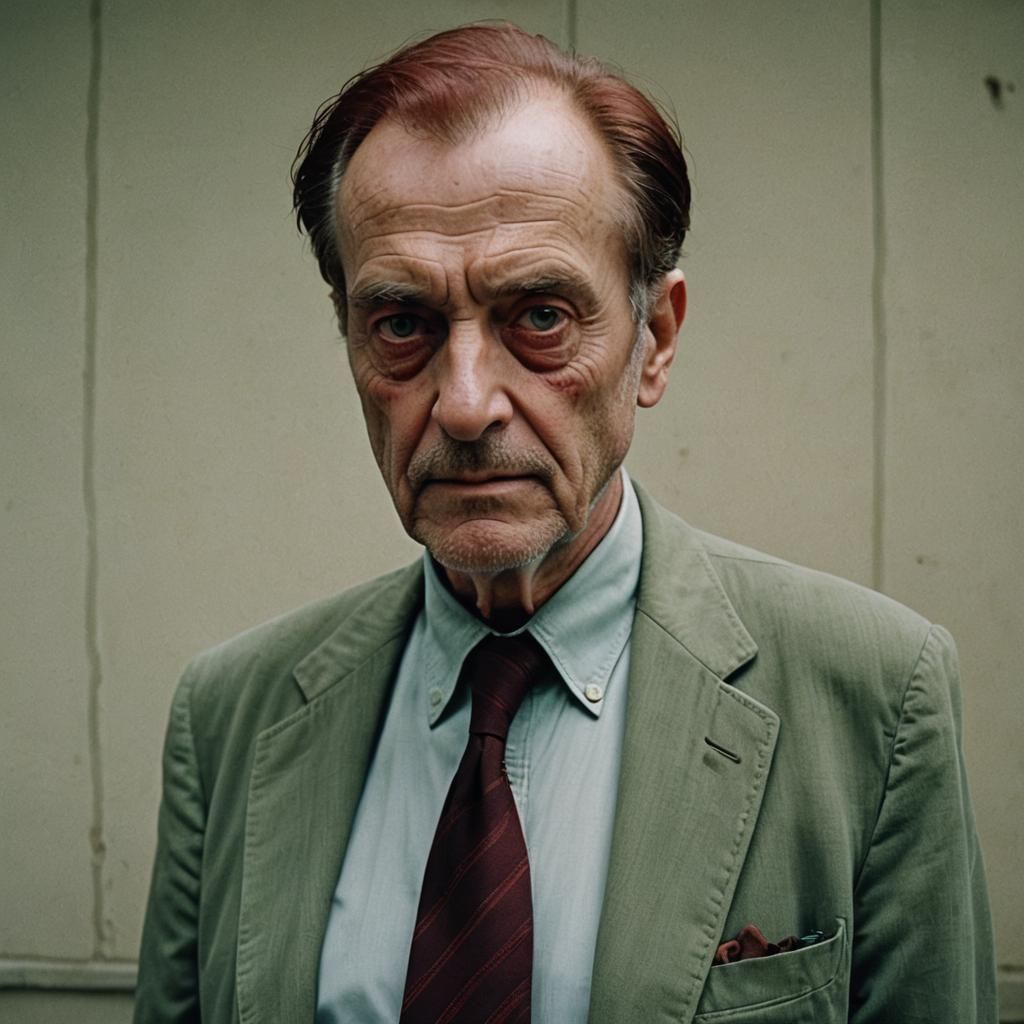 Cinematic Portrait of a 68-Year-Old Psychiatrist