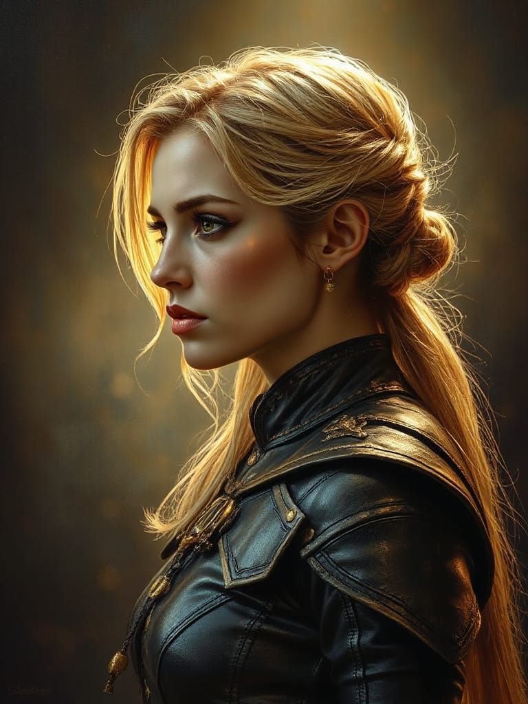 Countess Ascendant: Fantasy Portrait in Gothic Style