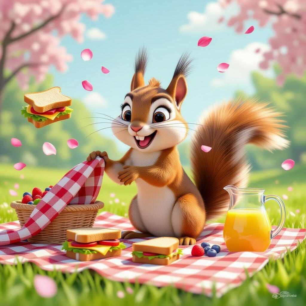 Picnic Ruiner Squirrel