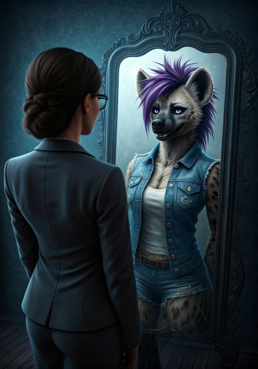 A Reserved Woman Meets Her Wilder Self in a Mystical Reflect...