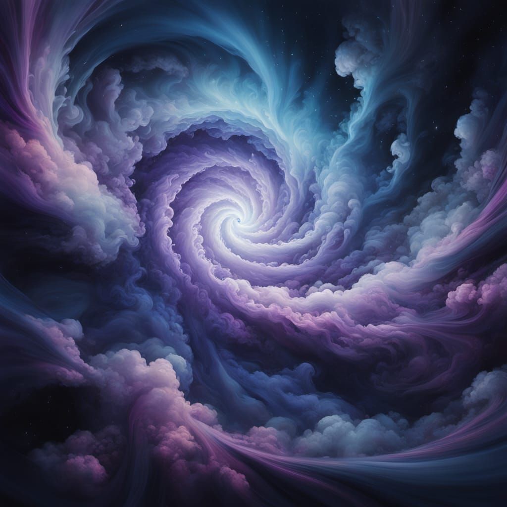 Surreal Vortex of Vibrant Energy