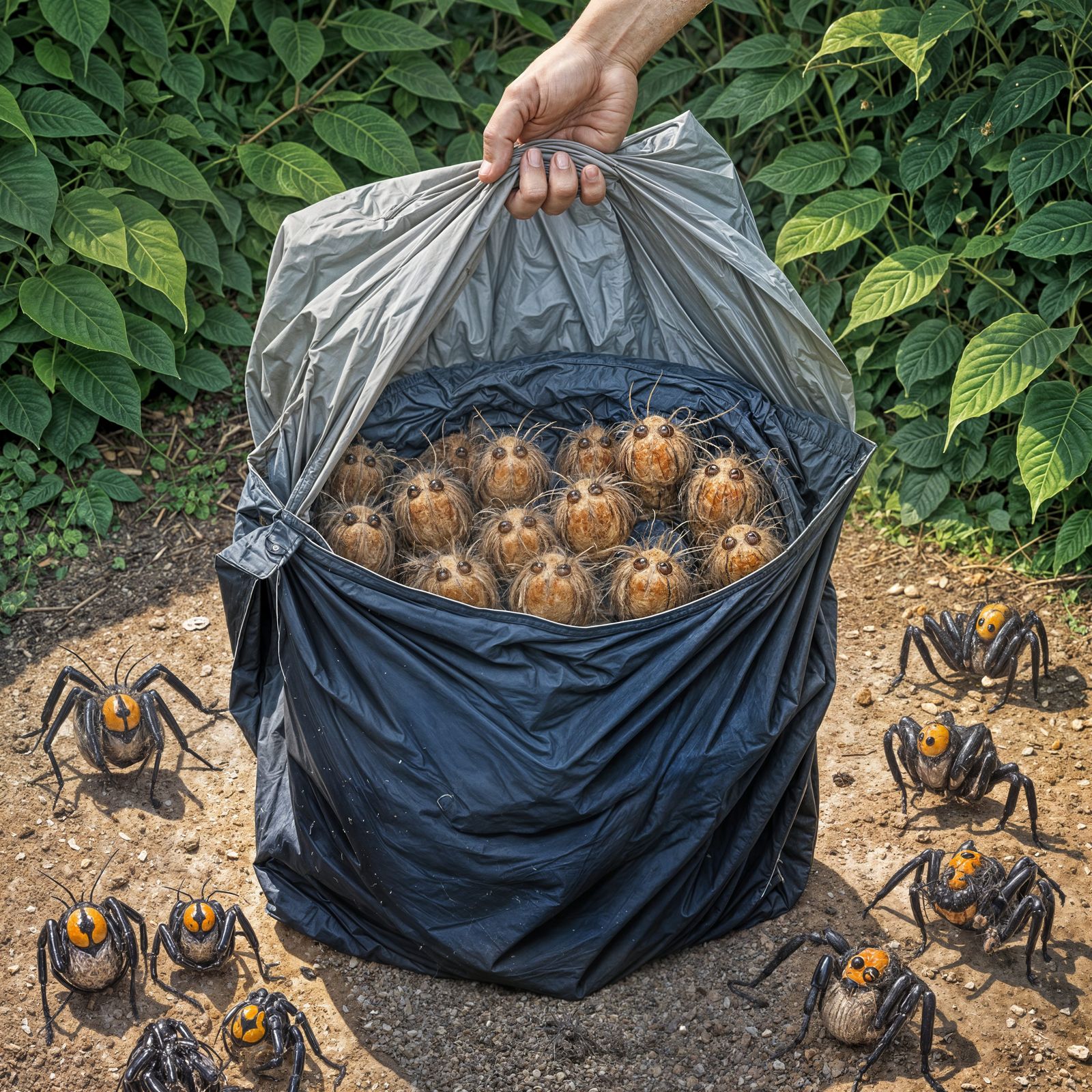 Bag of Spiders in a Sack