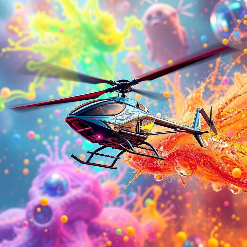 3D Stunt Helicopter RC Pro in Unreal Engine 5