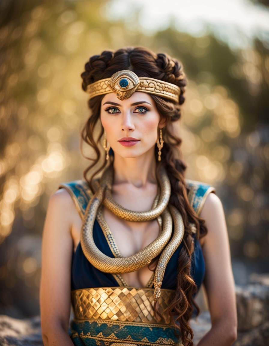 Minoan snake goddess