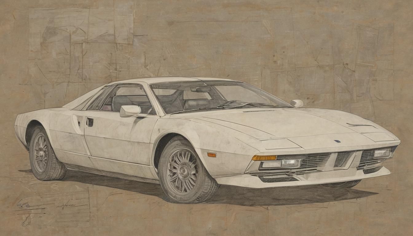 Bauhaus Nature Drawing in Bold Colors