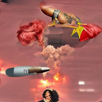 Hyperrealistic Celebrity Missile Destroys Pentagon