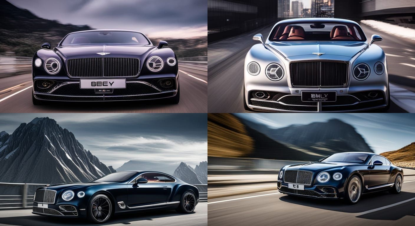 Modified Bentley Mulliner in 4K