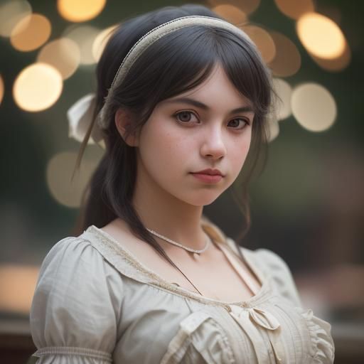 1860s Style Professional Photography with Bokeh