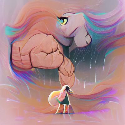 Abstract Expression of Inner Strength