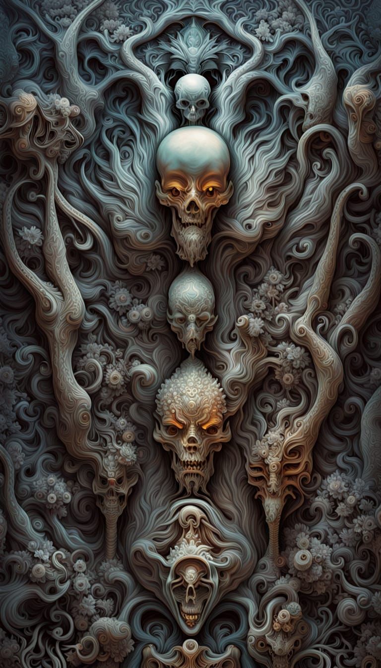 H.R. Giger's Biomechanical Garden of Earthly Delights