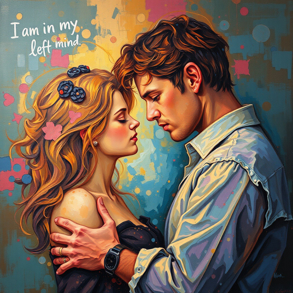 Surreal Mindscape in Romantic Oil Painting Style