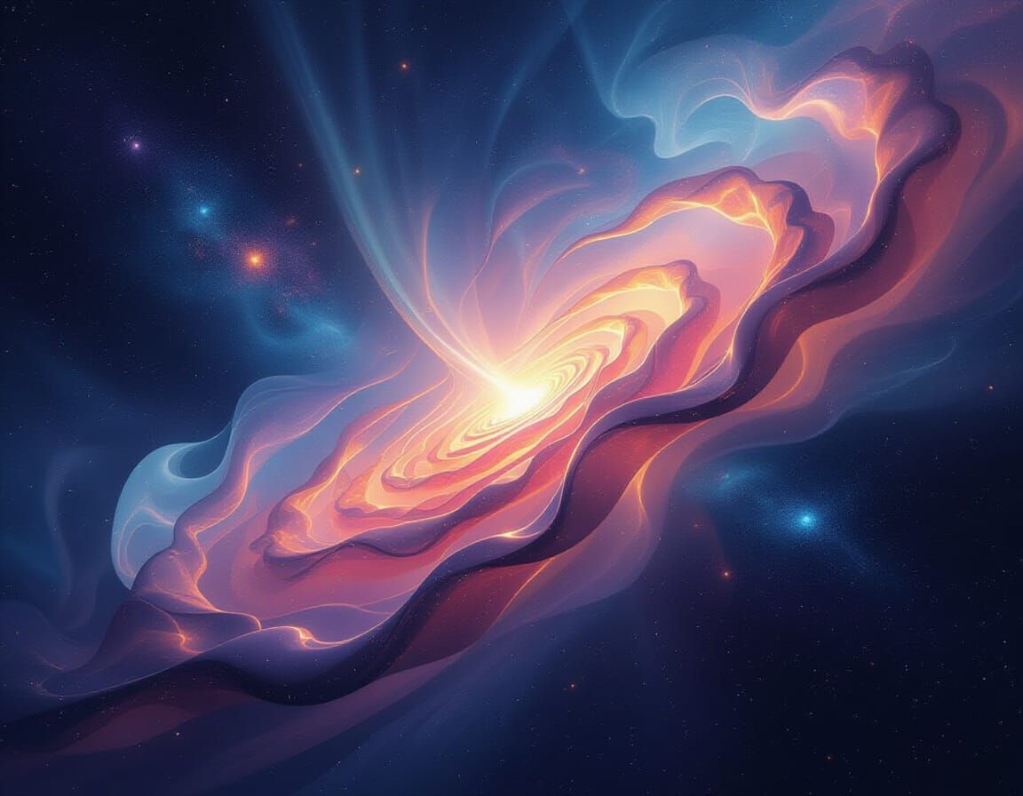 Glass Nebula Cosmos Fine Art Masterpiece