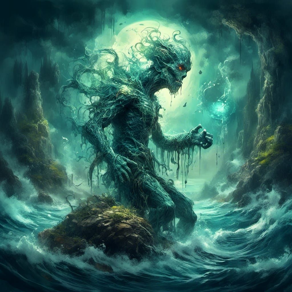 Water Spirit Dances: Japanese Watercolor Art