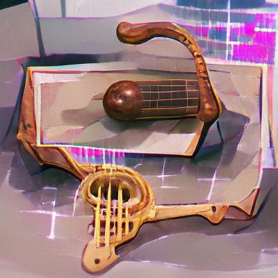Abstract Mysterious Instrument Design