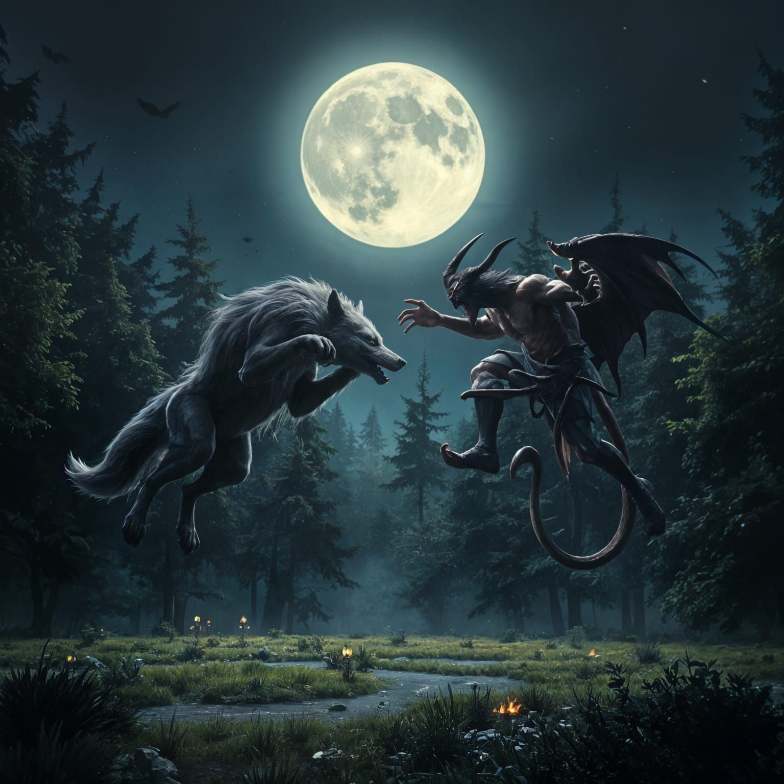 🐺 Werewolf vs Demon 👹