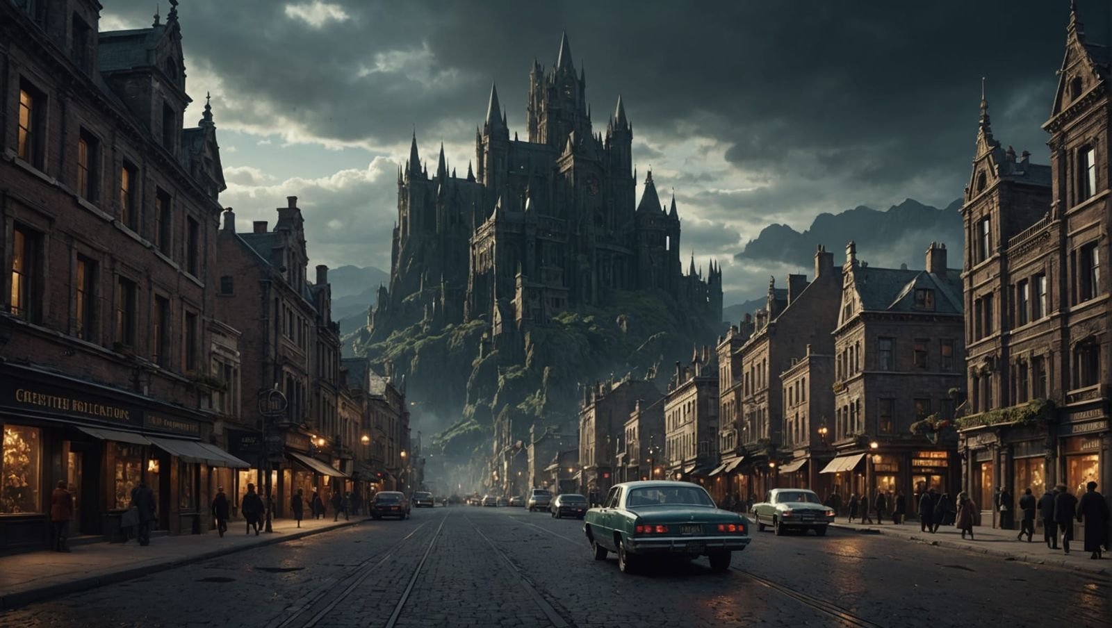 Dramatic Digital Painting of Superstitions