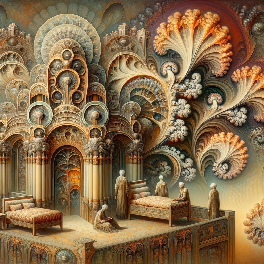 Architextual Dreamscape Steamnouveau Fornasetti