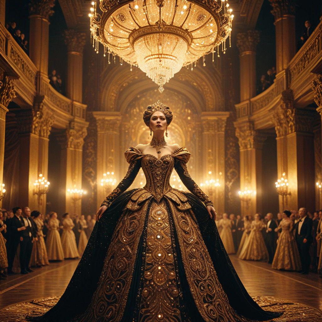 Luxurious Opera Performance on a Grand Stage