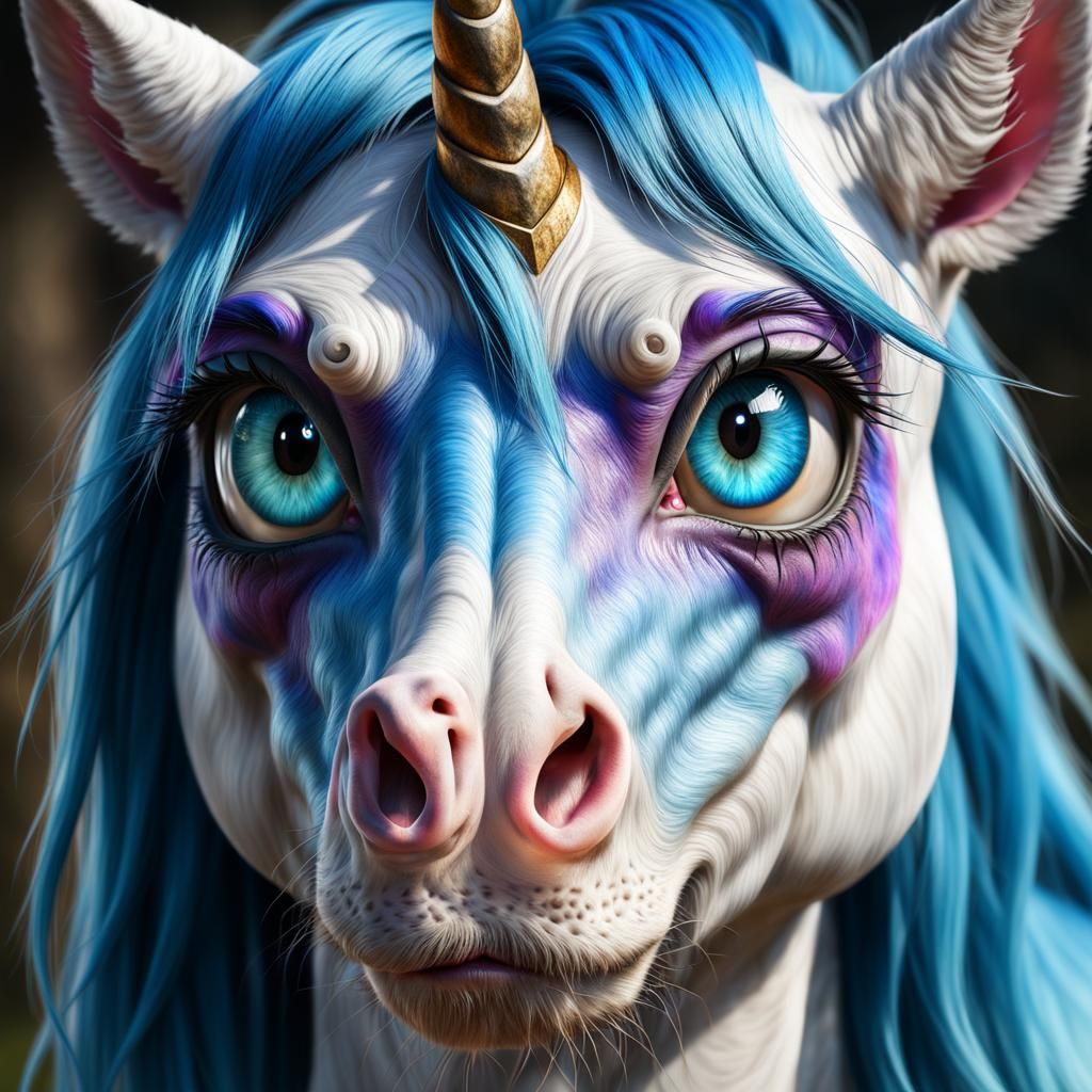 Asymmetric unicorn