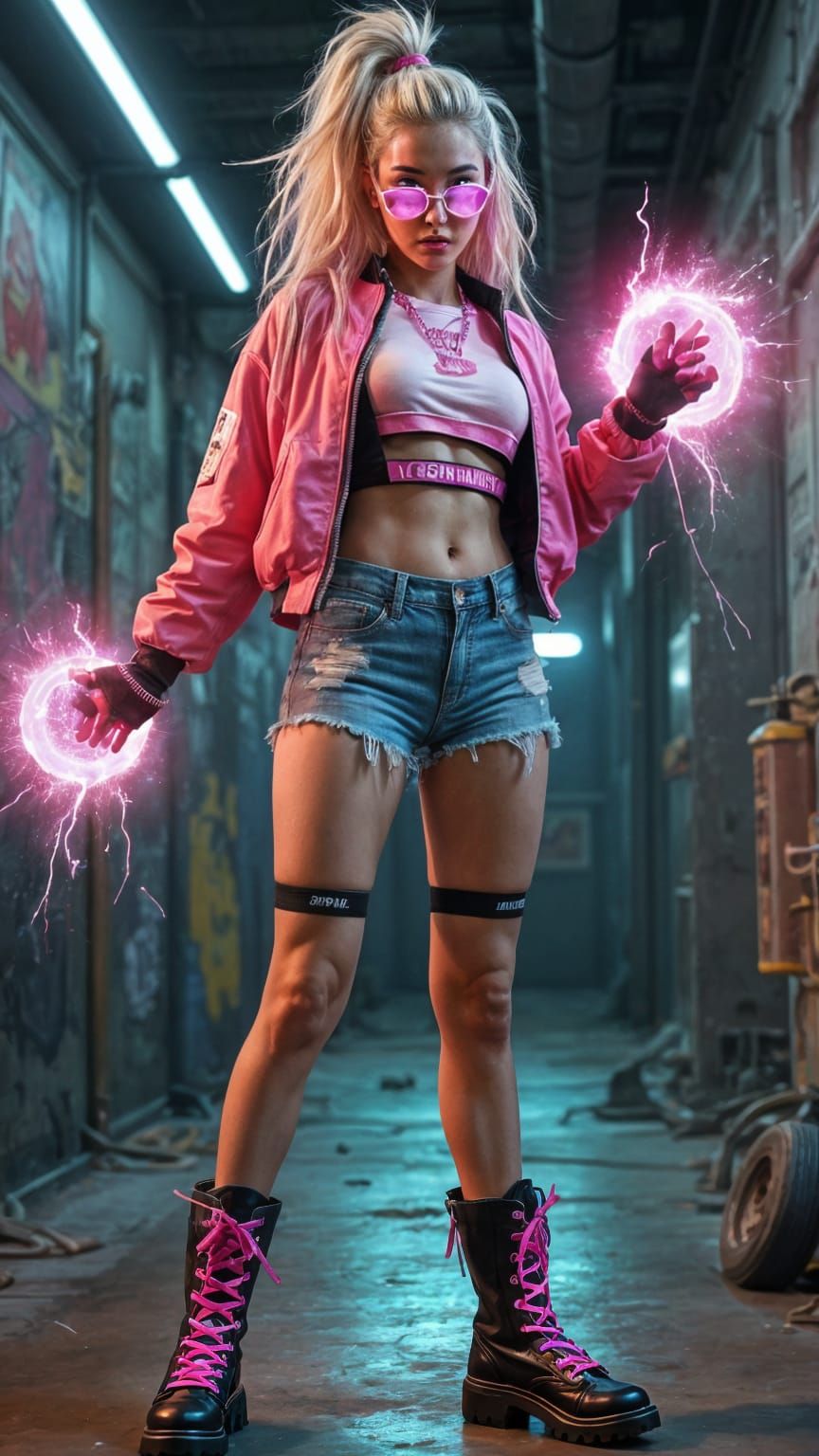 Boom-Boom: Mutant Heroine with Plasma Bomb