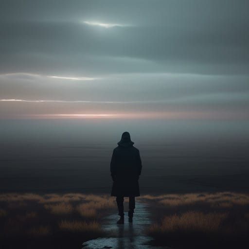 Ethereal Sunset Farewell