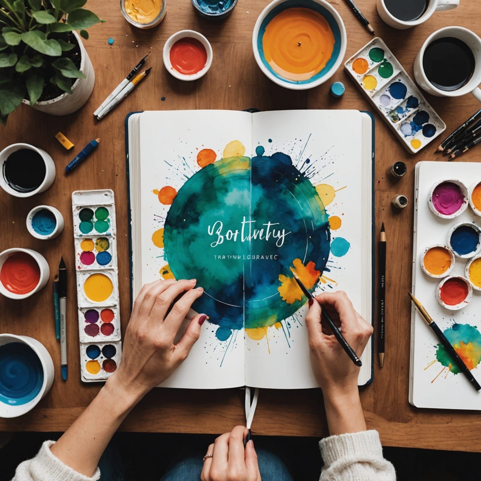 AI Visualizes Creative Practice Exploration