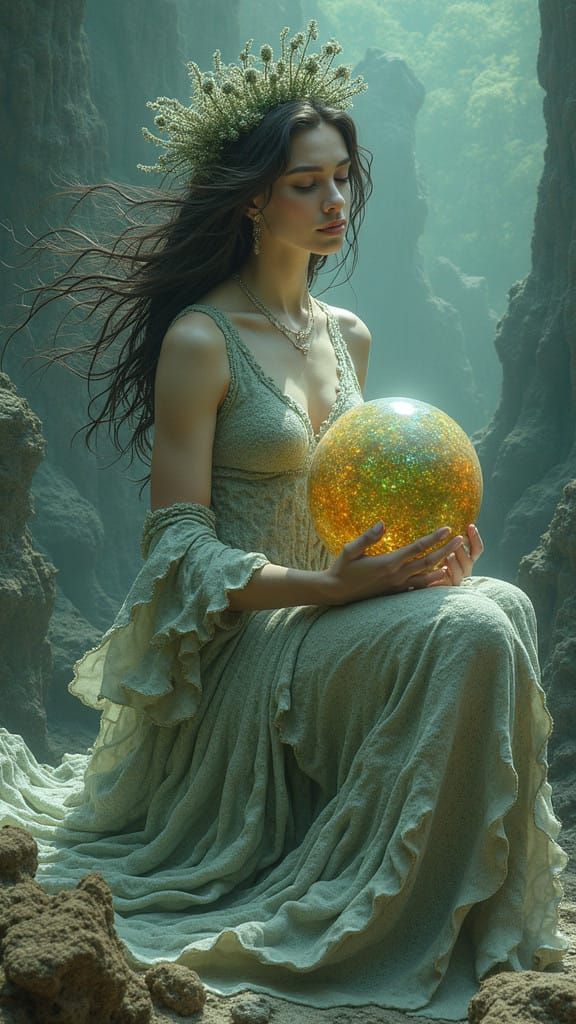 Regal Queen of Microbial Mats Ascends Earth's Primordial Dep...