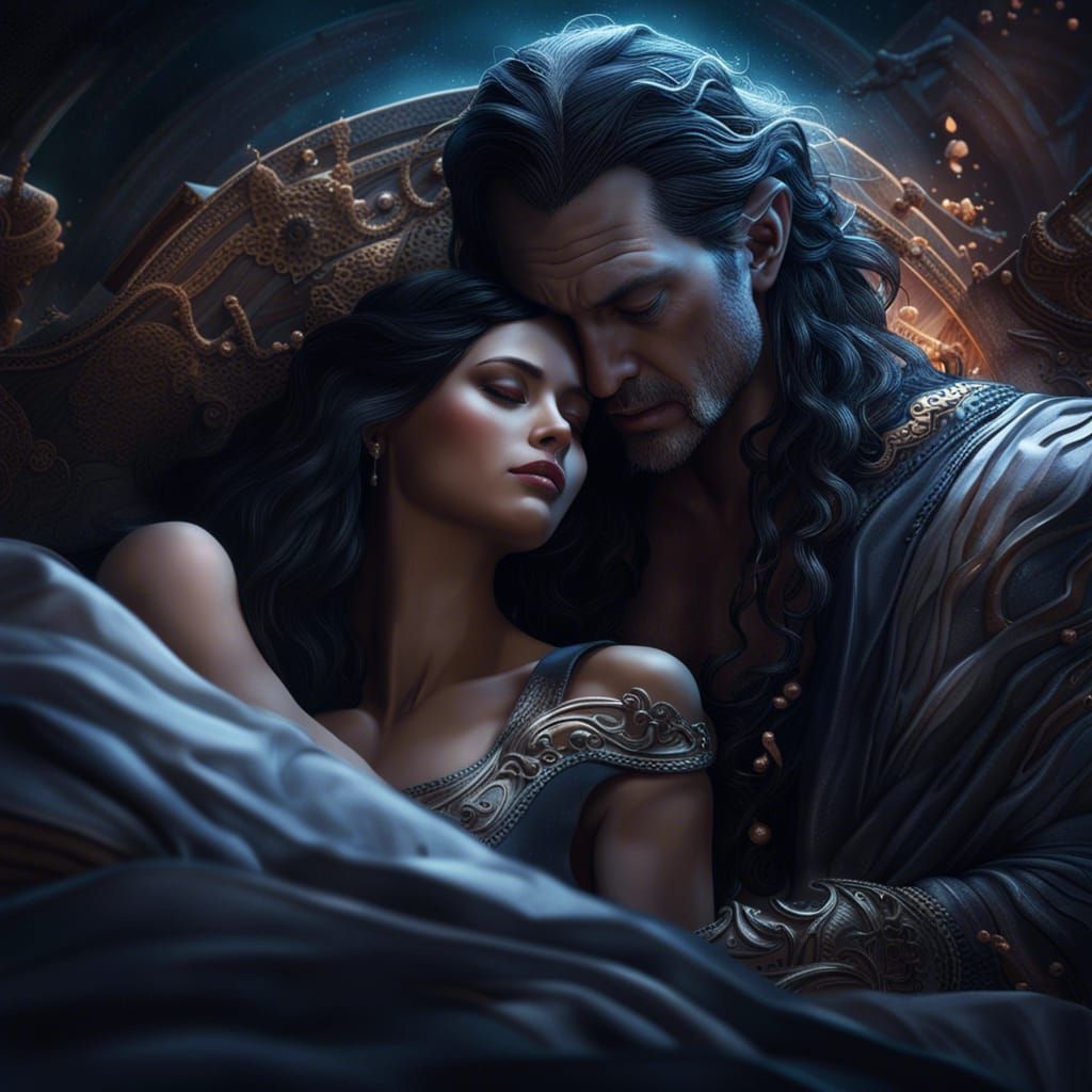 Morpheus Inspires Sweet Dreams: Cinematic Art