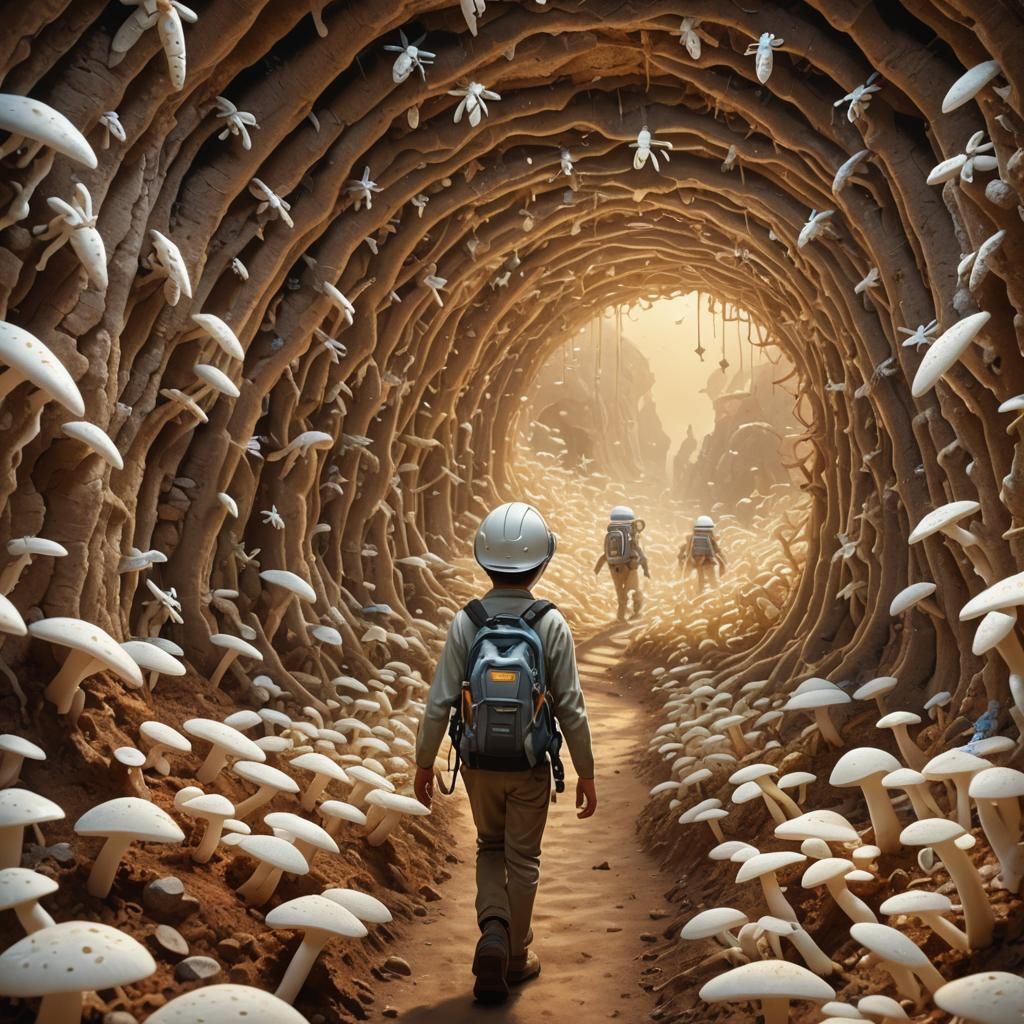 Ethereal Fantasy Termites' Underground Kingdom