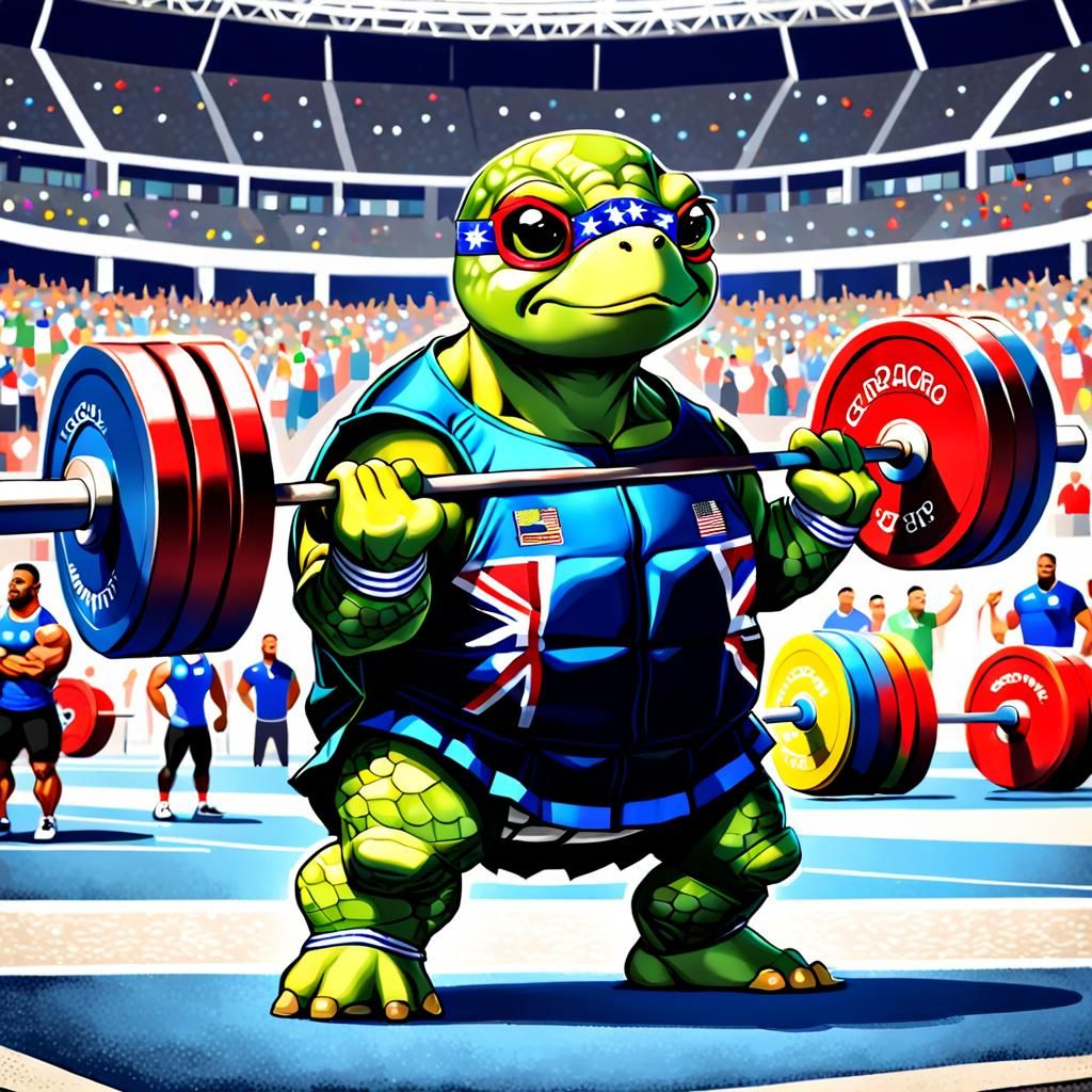 Olympic Turtle’s Iron Will