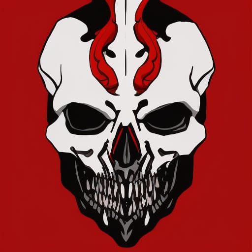 God of Pain: Skull Mask in D&D Art
