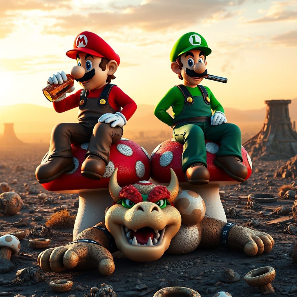 Mushroom Kingdom's Fallen King