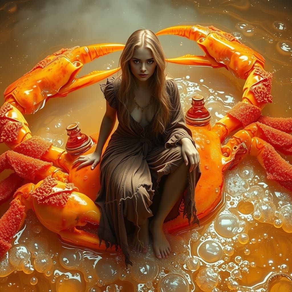 Gummy Crab Rider in Dreamy Soda Sea