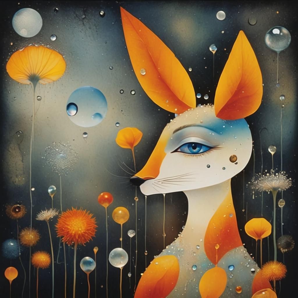 Beautiful dew drops shine in the morning light  Je me souvie...